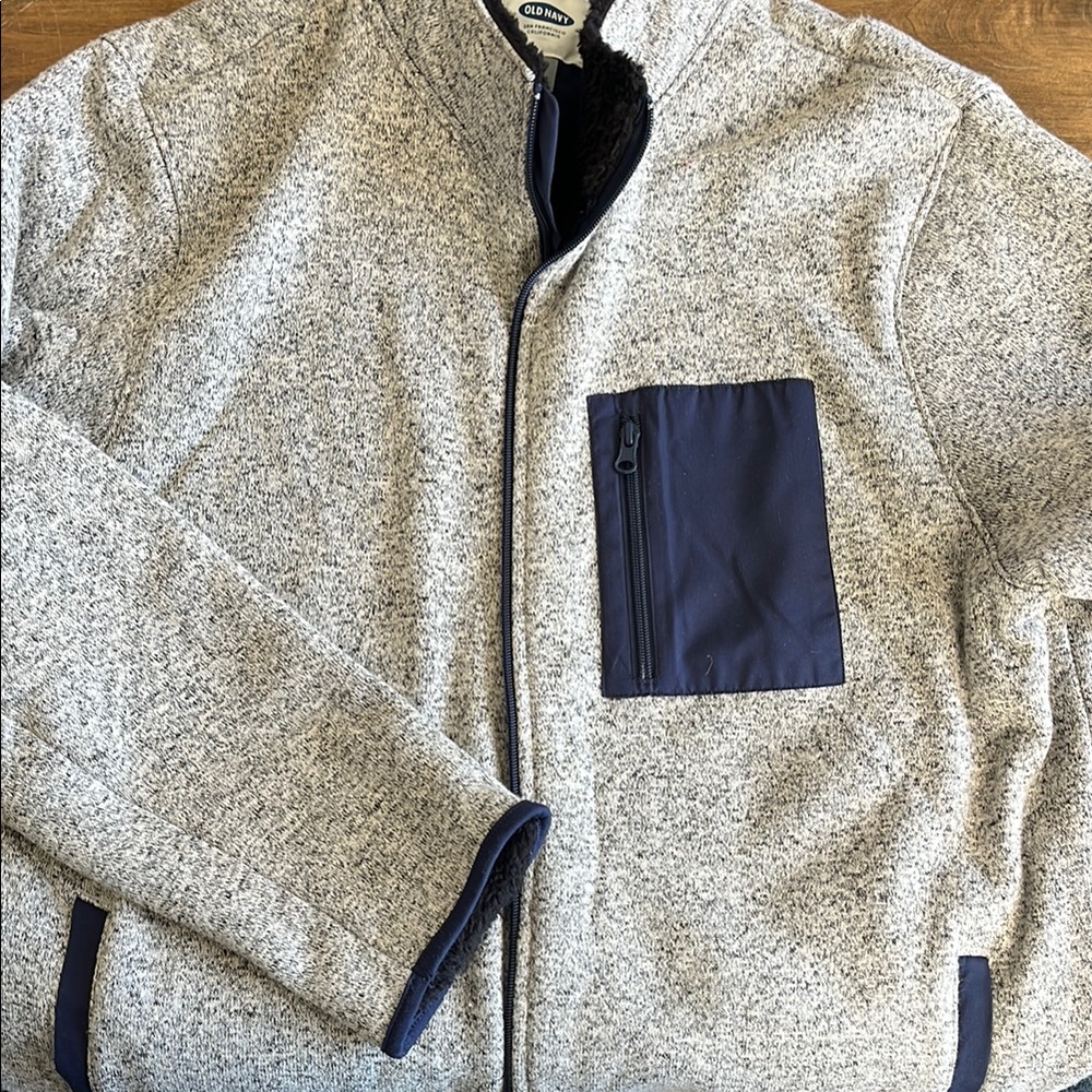 Old Navy Gray and Navy Jacket